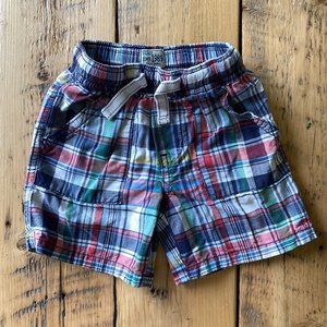 Classic Plaid Shorts 18-24 months